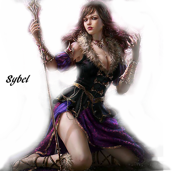 Mist femme magie feu 